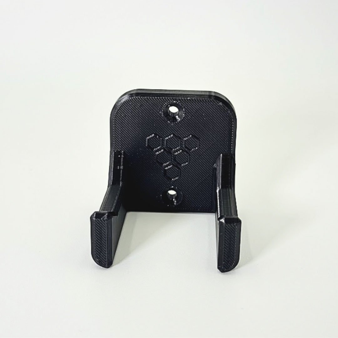 Hammer Wall Mount 2x2 Heavy Duty Holder for Claw Hammers PETG Plastic Tool Organizer Garage Pegboard Hook Alternative Honeycomb Hard Goods