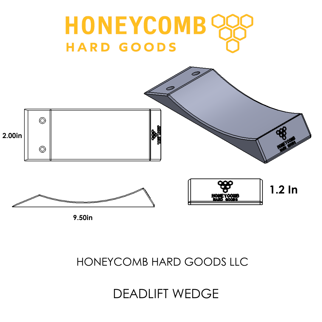 Deadlift Wedge Jack Pair for Barbell Easy Plate Loading Heavy Duty Lifter Wedges with Mounting Holes Gym Jack Alternative