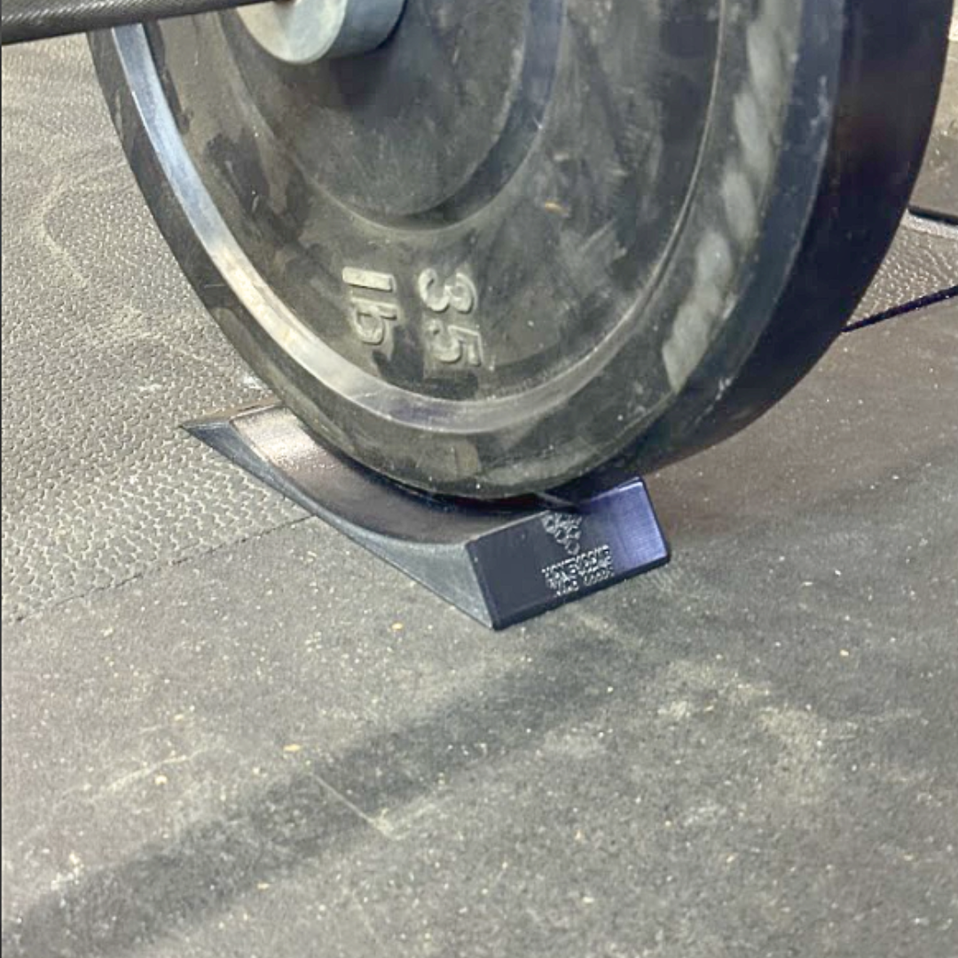 Deadlift Wedge Jack Pair for Barbell Easy Plate Loading Heavy Duty Lifter Wedges with Mounting Holes Gym Jack Alternative